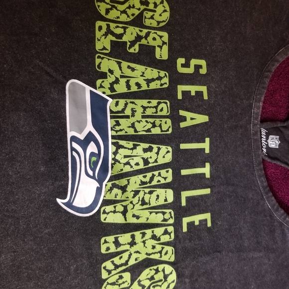 SEATTLE SEAHAWKS RAZORBACK SHIRT - Picture 1 of 5